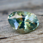 Natural Parti Green Sapphire 0.91 Carat Pear Cut Loose Gemstone from Madagascar - Sapphirepal