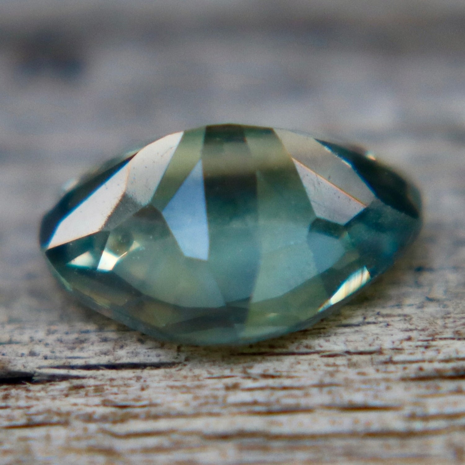 Natural Parti Green Sapphire 0.91 Carat Pear Cut Loose Gemstone from Madagascar - Sapphirepal
