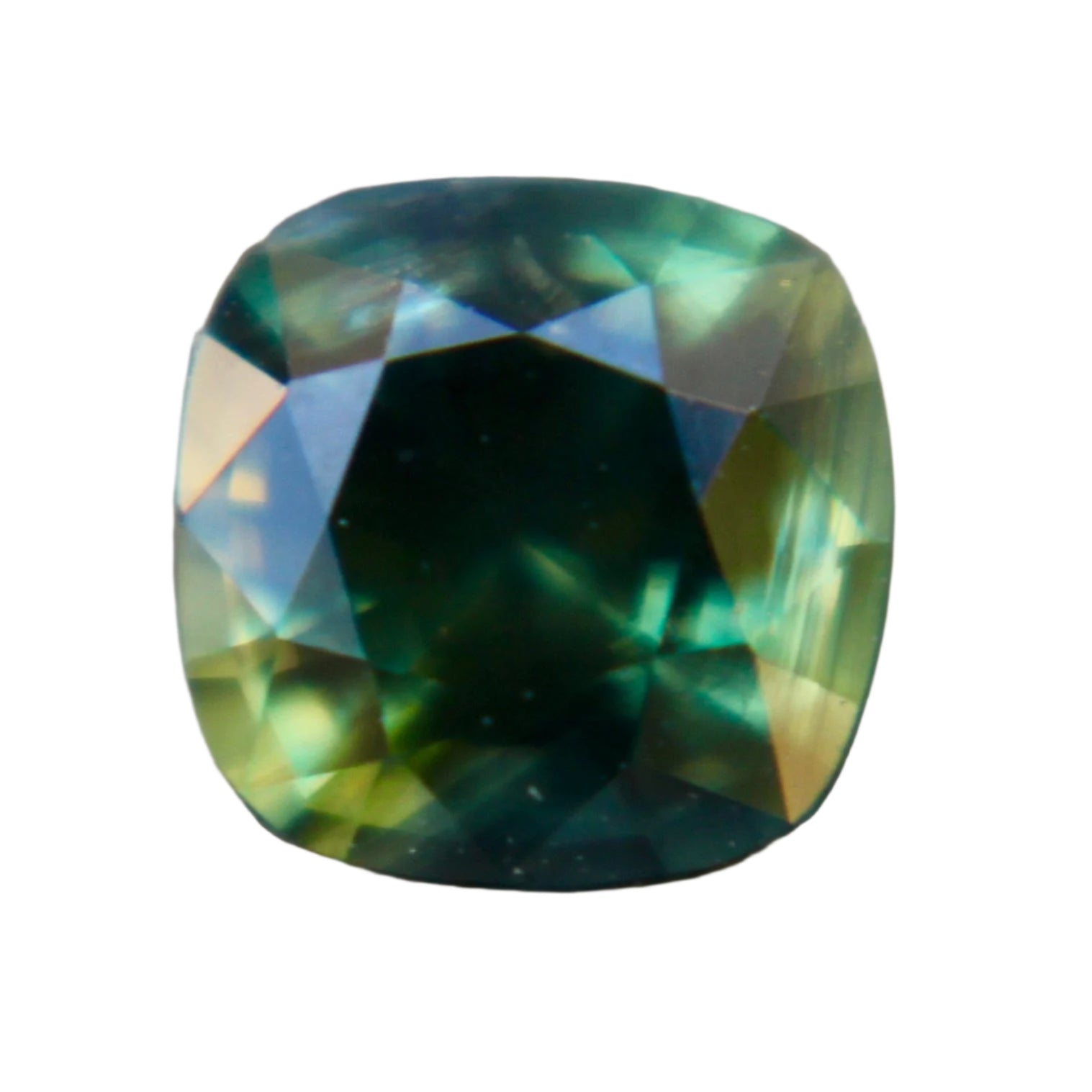 Natural Parti Green Sapphire 0.78ct Cushion Cut Unheated | SapphirePal