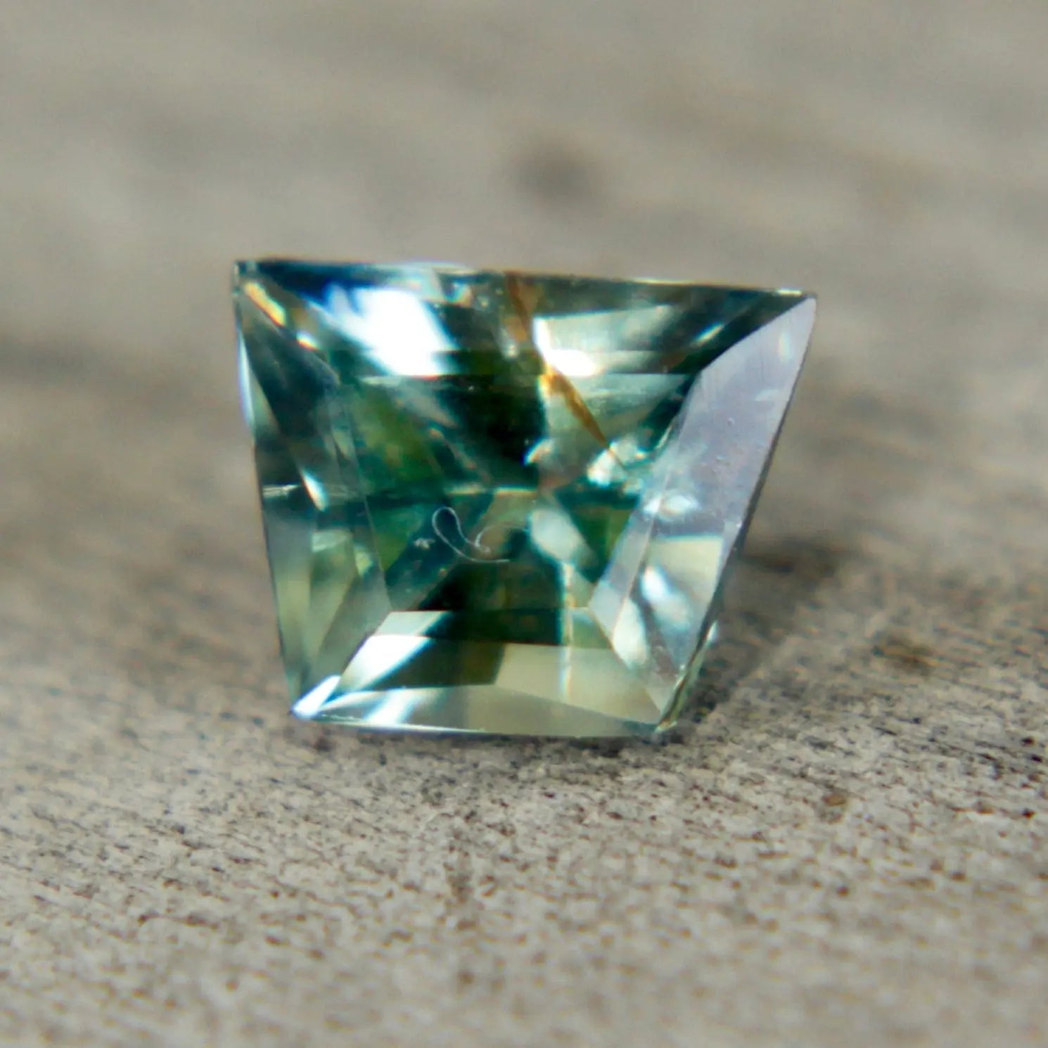 Natural Parti Sapphire – 0.63 Carat Freeform Cut | Unheated - Sapphirepal