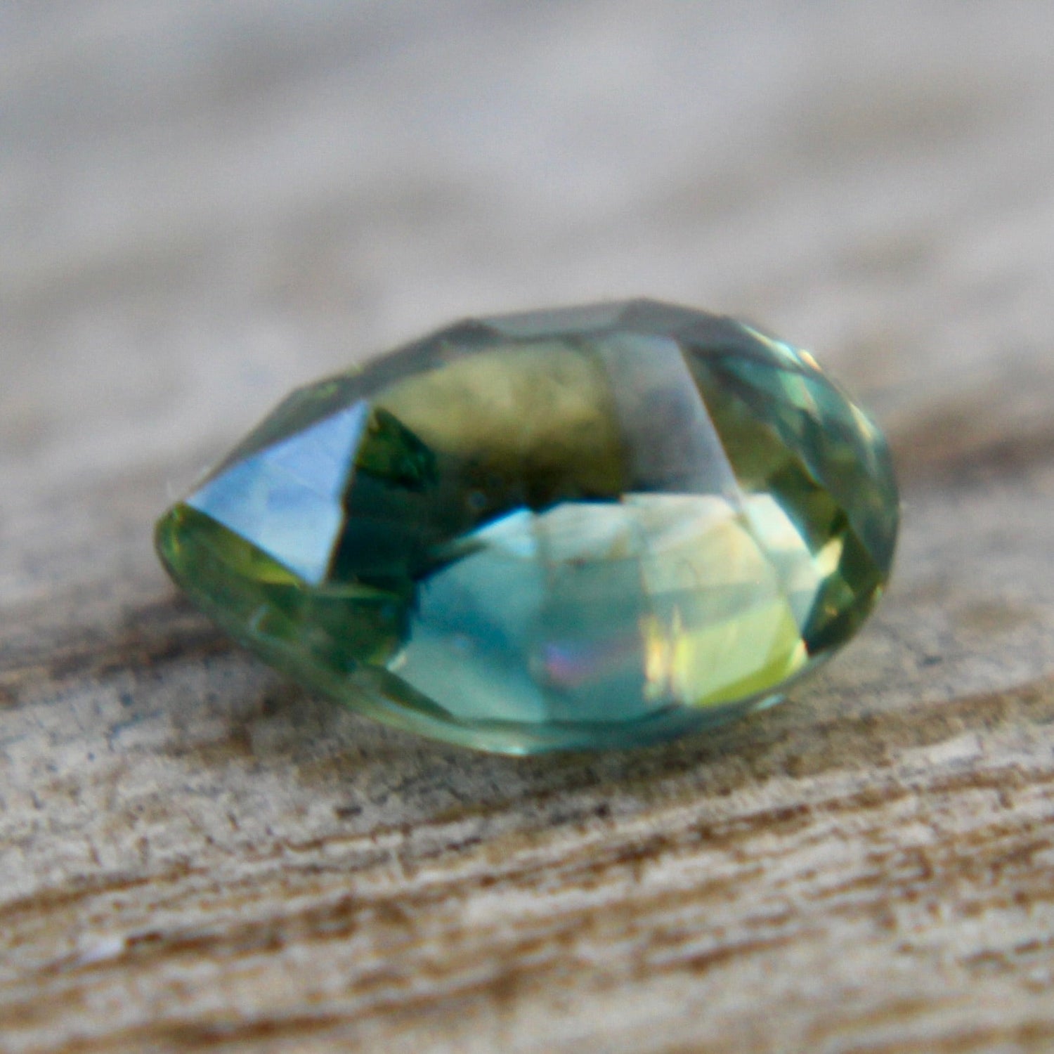 Natural Parti Sapphire – 0.68 Carat Pear Cut | Unheated - Sapphirepal