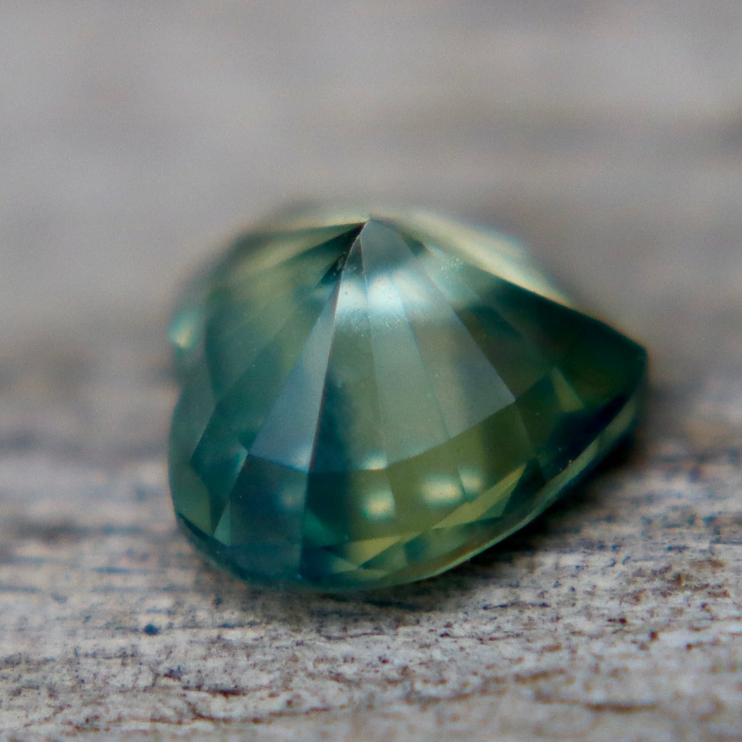 Natural Parti Sapphire 0.72ct Heart Cut – Madagascar VS | Earth Sourced Unique Love Stone - Sapphirepal