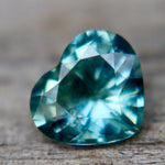 Natural Parti Sapphire 0.72ct Heart Cut – Madagascar VS | Earth Sourced Unique Love Stone - Sapphirepal