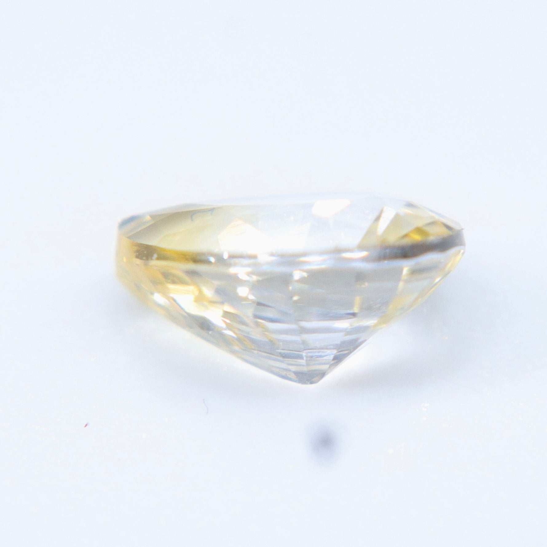 Natural Parti Sapphire – 0.74 Carat Pear Cut Bi - Color Unheated Ceylon Sapphire - Sapphirepal