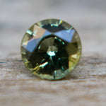 Natural Parti Sapphire – 0.87 Carat | Round, Unheated Gem - Sapphirepal