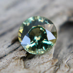 Natural Parti Sapphire – 0.87 Carat | Round, Unheated Gem - Sapphirepal