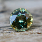 Natural Parti Sapphire – 0.87 Carat | Round, Unheated Gem - Sapphirepal