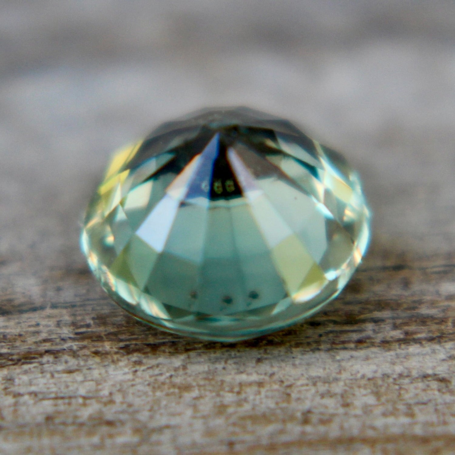 Natural Parti Sapphire – 0.87 Carat | Round, Unheated Gem - Sapphirepal