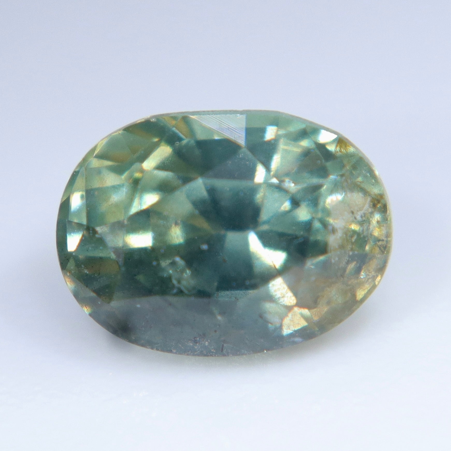 Natural Parti Sapphire 0.92 Carat – Oval Cut Unheated Australian Gemstone - Sapphirepal