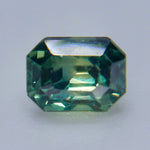Natural Parti Sapphire 1.13 Carat Emerald Cut Loose Gemstone from Madagascar - Sapphirepal