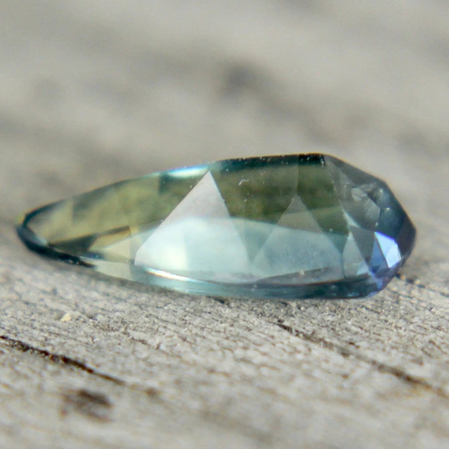 Natural Parti Sapphire – 1.18 Carat Modified Pear Cut | Unheated - Sapphirepal