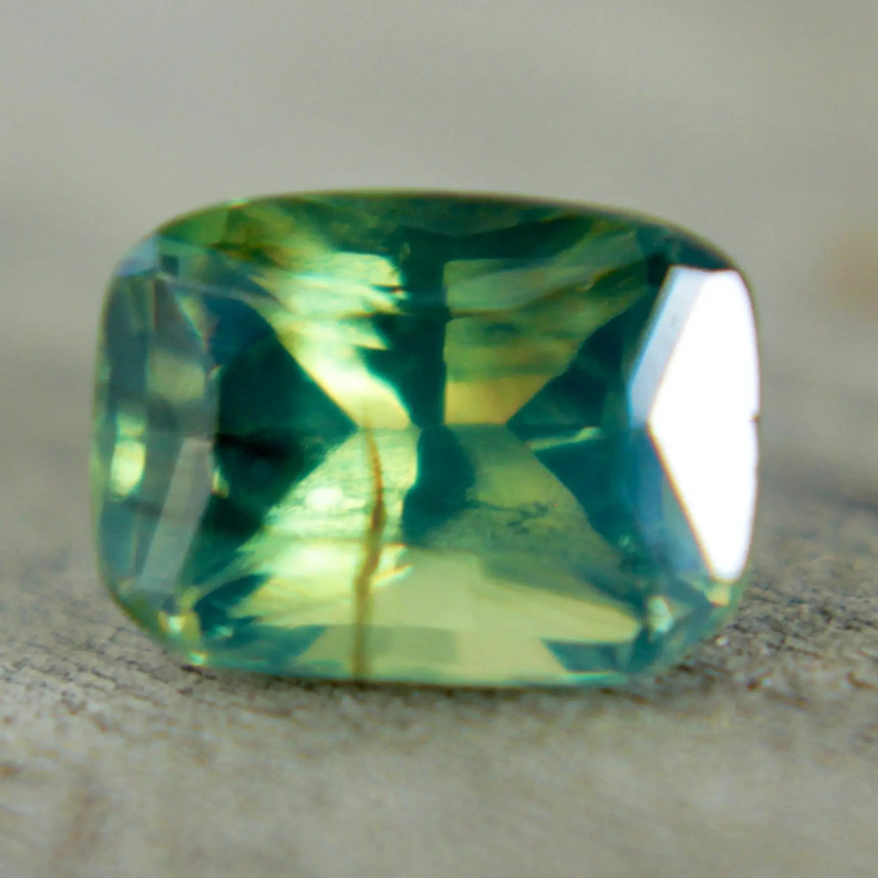 Natural Parti Sapphire – 1.30 Carat Cushion Cut | Unheated - Sapphirepal