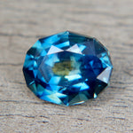 Natural Parti Sapphire – 1.42 Carat Fancy Oval Cut Tri - Color Gemstone from Australia - Sapphirepal