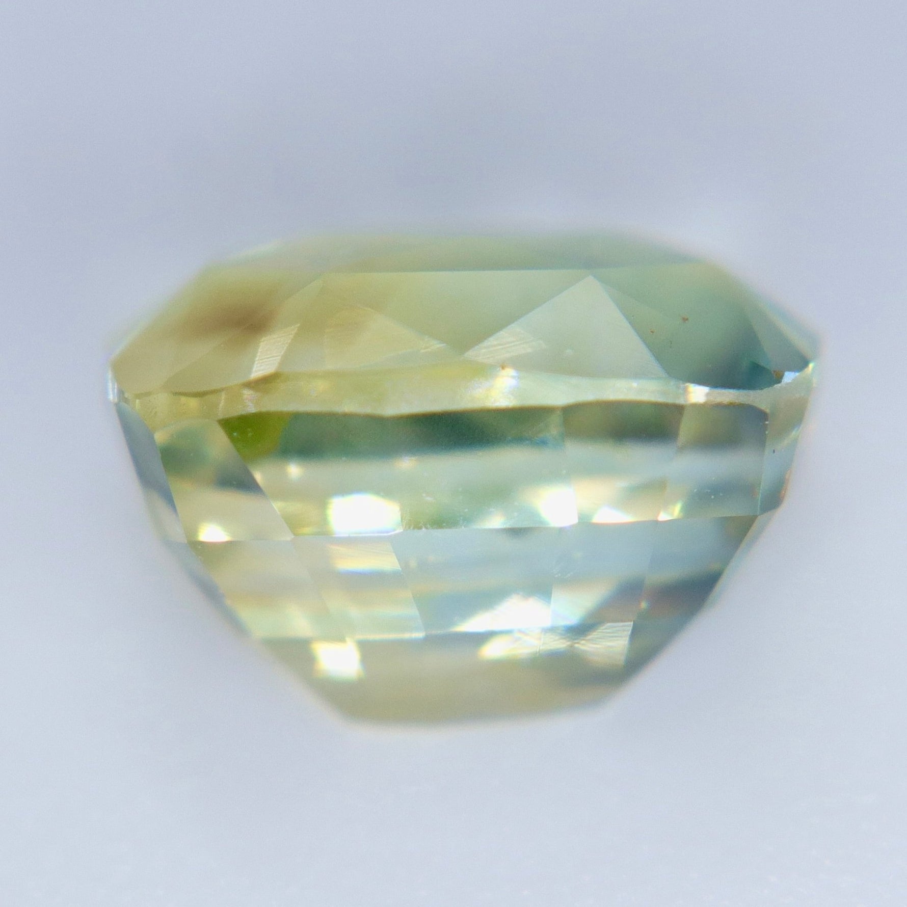 Natural Parti Sapphire – 4.06 Carat | Antique Cushion Cut | Ceylon Origin - Sapphirepal