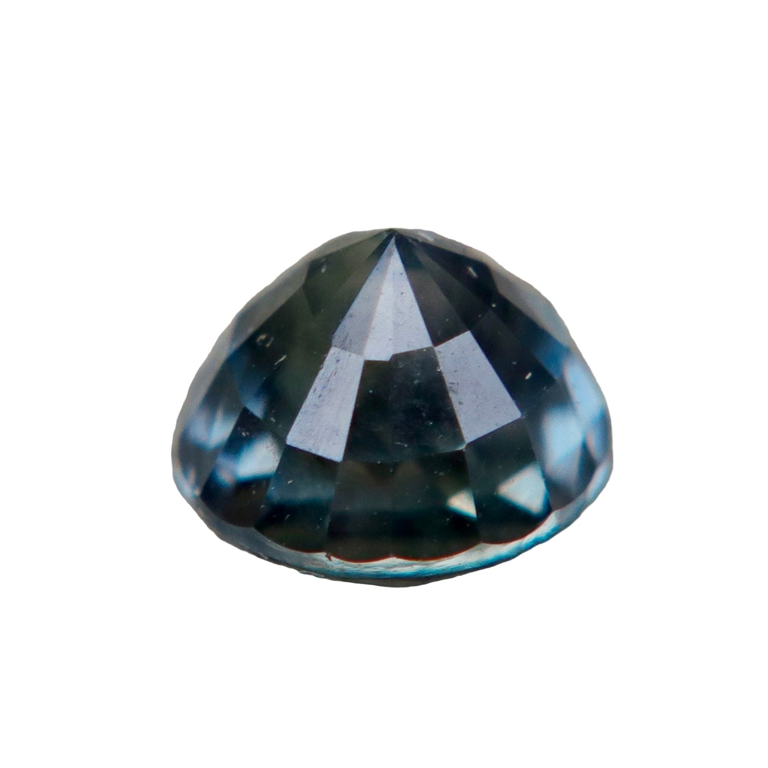 Natural Parti Sapphire (Madagascar) — 1.54ct Round Cut, Unheated & Untreated, VS - Sapphirepal