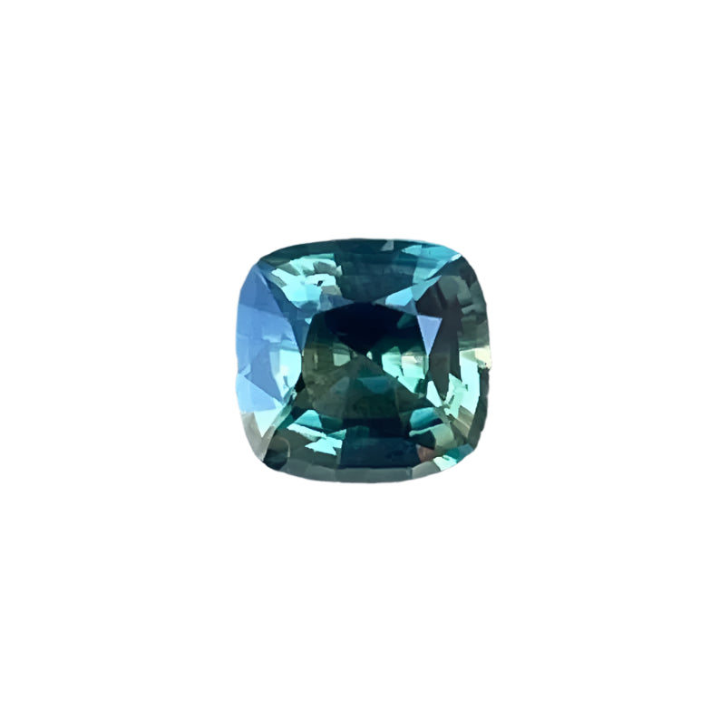 1.32 Carat Cushion Cut Natural Parti Sapphire – Unheated VVS Ceylon Sapphire | Sapphire Pal Australia

