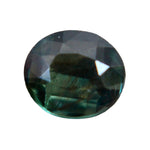 1.06 Carat Natural Oval Parti Sapphire – Ceylon Green and Yellow Sapphire for Engagement Ring