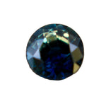0.75ct Apple Green Sapphire | Round Cut | Unheated Natural Gem | Madagascar Origin - sapphire pal