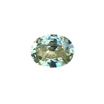 Natural Parti Sapphire | 1.15 Carat Oval Cut | Unheated Bi-Color Gemstone - Sapphire pal