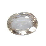 Natural Peach Sapphire 1.03ct Oval Cut – Untreated loose gemstone with high brilliance and VS clarity, ideal for jewellery making, certified and shipped from Australia