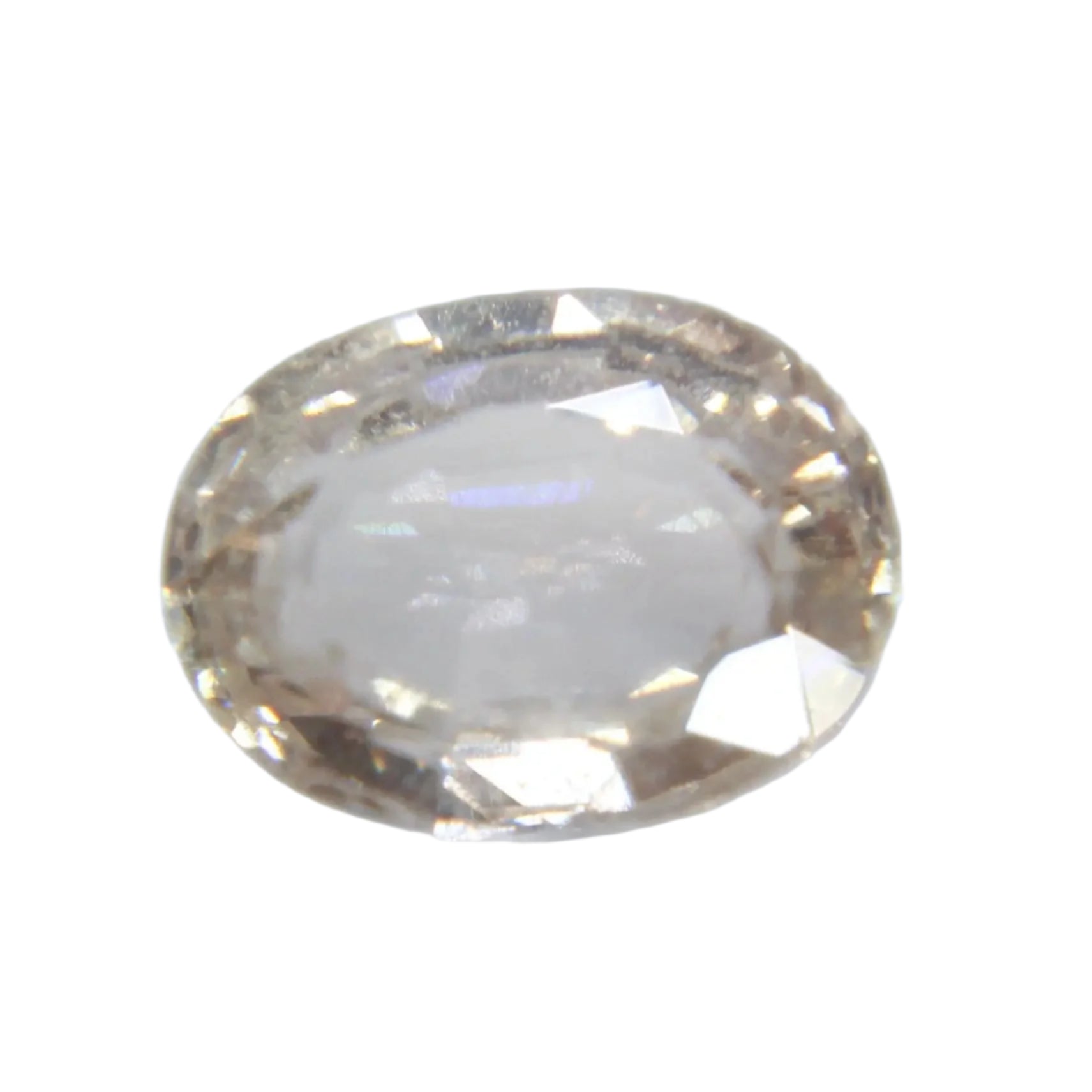 Natural Peach Sapphire 1.03ct Oval Cut – Untreated loose gemstone with high brilliance and VS clarity, ideal for jewellery making, certified and shipped from Australia