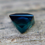 Natural Peacock Sapphire | 0.97 Carat Greenish Blue | Princess Cut | Madagascar Origin - Sapphirepal