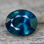 Natural Peacock Sapphire – 0.97ct Teal Blue Green Oval Cut | Unheated Madagascar Sapphire - Sapphirepal