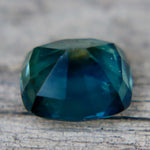 Natural Peacock Sapphire – 1.02 Carat Unheated Cushion Cut | Teal Blue Green Sapphire from Madagascar - Sapphirepal