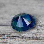 Natural Peacock Sapphire | 1.05 Carat Blue - Green Oval Cut Gemstone | Madagascar Origin - Sapphirepal