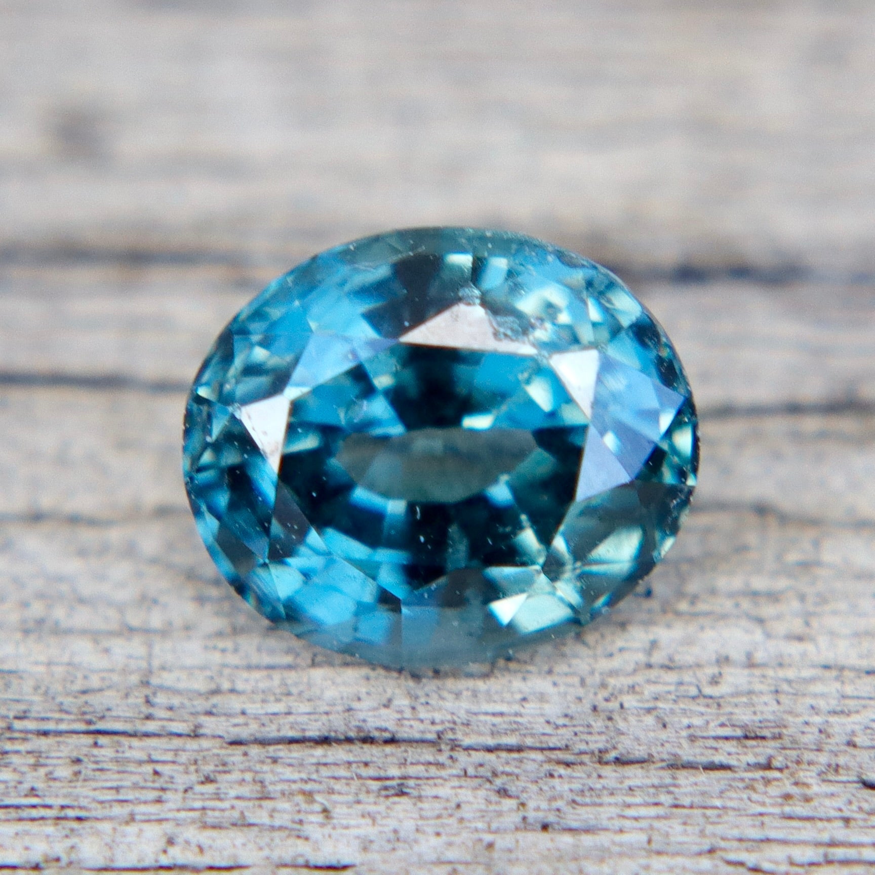 Natural Peacock Sapphire | 1.13 Carat Oval Cut | Teal Colour | Unheated | Madagascar Origin - Sapphirepal