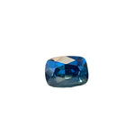 Natural Peacock Sapphire Cushion Cut 1.02 Carat from Madagascar – Untreated Blue Green Gemstone - sapphire pal