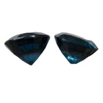 Natural peacock spinel 1.65 carat round cut loose gemstone, ethically sourced in Sri Lanka