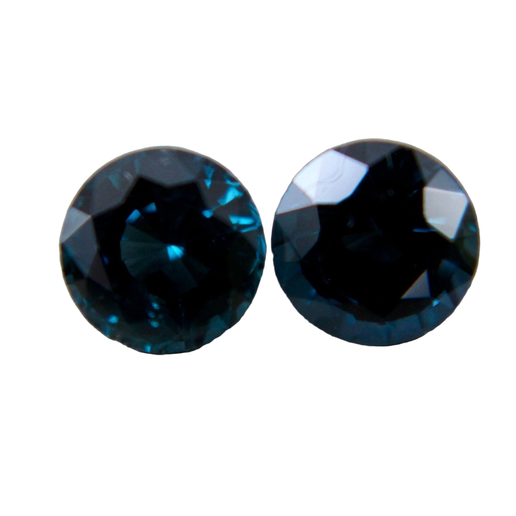1.65 ct natural peacock spinel round cut unheated VVS clarity stone from Ceylon – Sapphire Pal