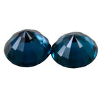 Round peacock spinel 5.60 mm VVS clarity unheated Ceylon gem for jewelry making