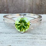 Natural Peridot Ring - Sapphirepal