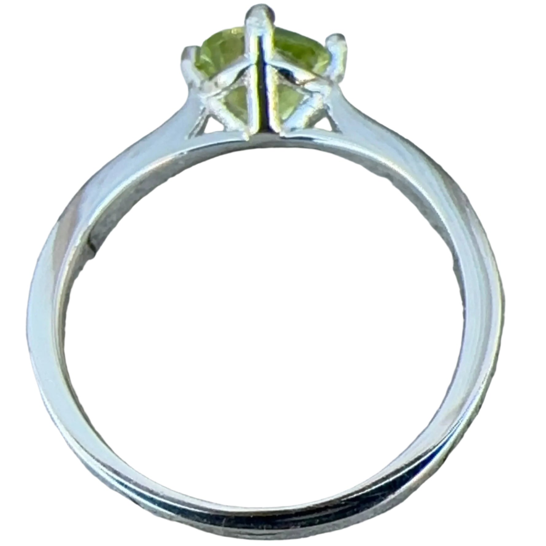 Natural Peridot Ring - Sapphirepal