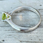 Natural Peridot Ring - Sapphirepal