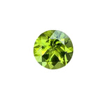 Natural Peridot Round Cut 0.90 Carat – Unheated Green August Birthstone Gemstone - Sapphire Pal