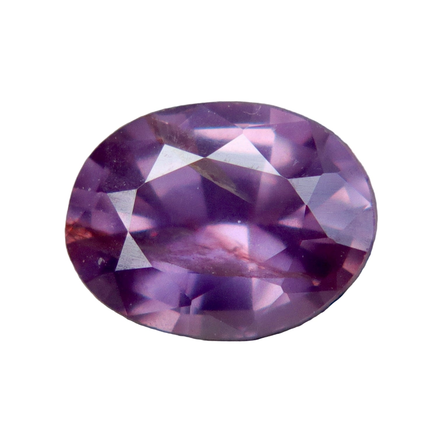 Natural Pink Purple Sapphire – 0.85ct Oval (Ceylon, Unheated & Untreated) - Sapphirepal