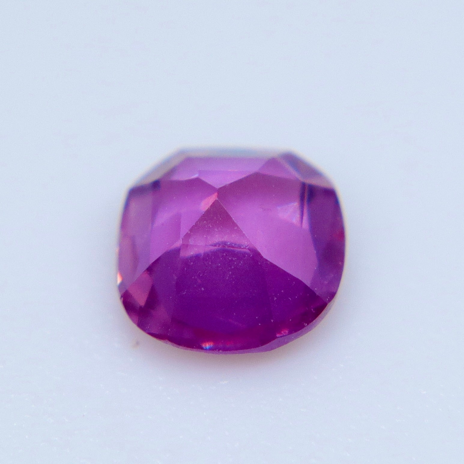 Natural Pink Sapphire 0.53ct Cushion Cut Unheated Ceylon VS Loose Sapphire - Sapphirepal