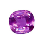 Natural Pink Sapphire 0.53ct Cushion Cut Unheated Ceylon VS Loose Sapphire - Sapphirepal