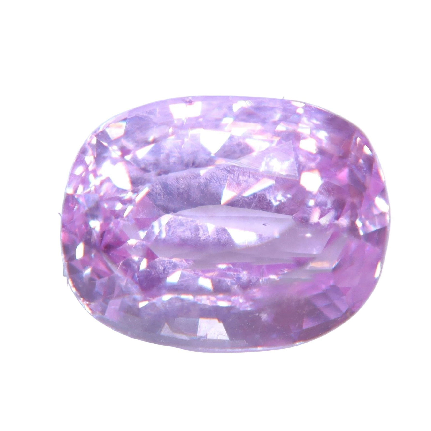 Natural Pink Sapphire 2.16ct Cushion Cut Ceylon Loose Gemstone - Sapphirepal