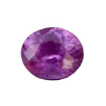 Natural Pink Sapphire 0.53 Carat Oval Cut Ceylon Gemstone for Engagement Rings and Fine Jewelry