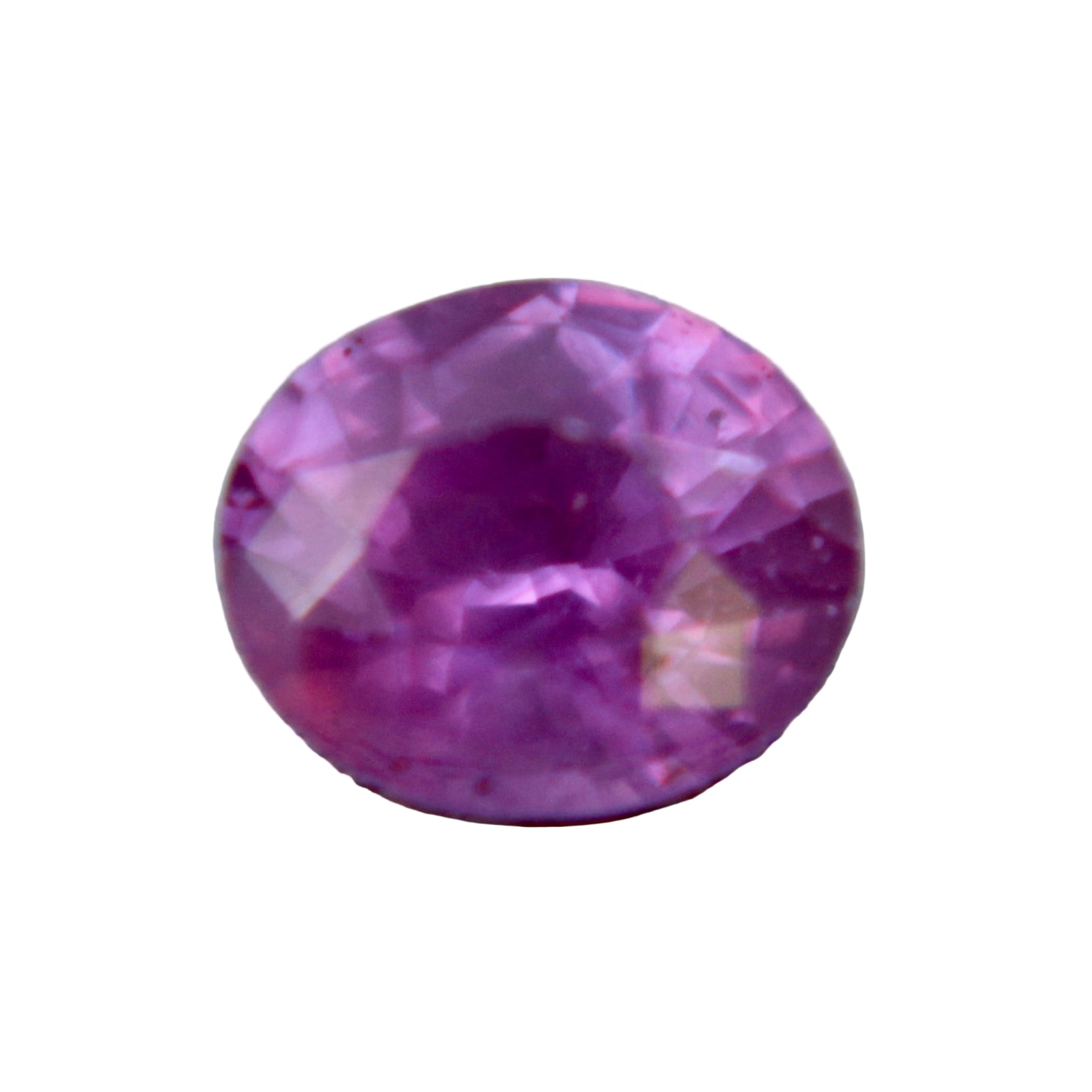 Natural Pink Sapphire 0.53 Carat Oval Cut Ceylon Gemstone for Engagement Rings and Fine Jewelry