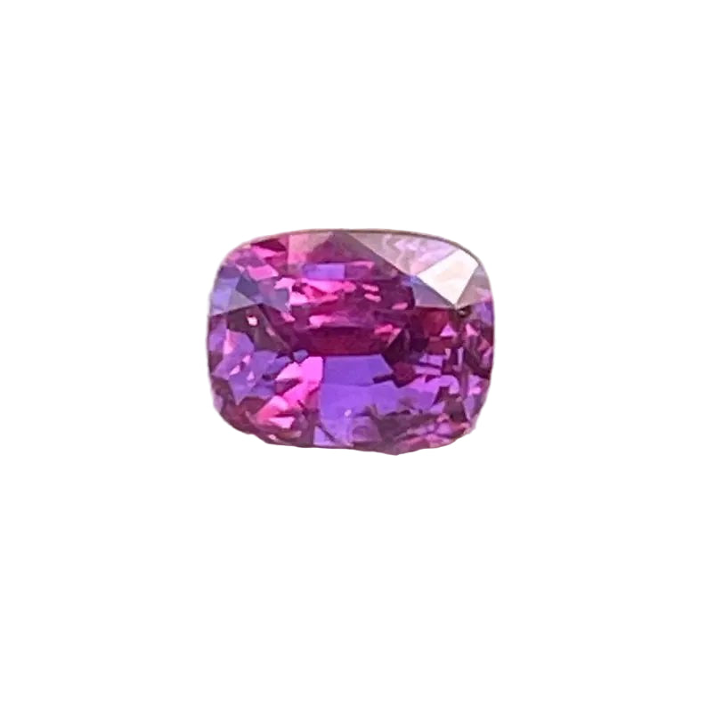 Natural pink sapphire 1.10 ct cushion 5.80×4.80×3.50 mm, VS, unheated untreated — Sapphire Pal