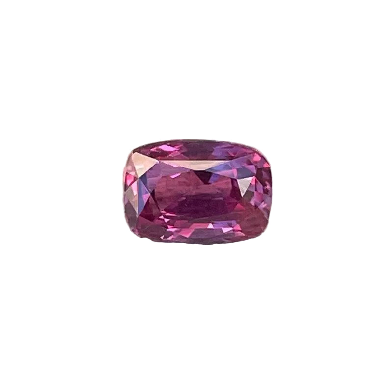 Natural Pink Sapphire 1.20ct Cushion Cut from Ceylon — heated VVS clarity, earth-sourced loose gemstone by Sapphire Pal Australia.
