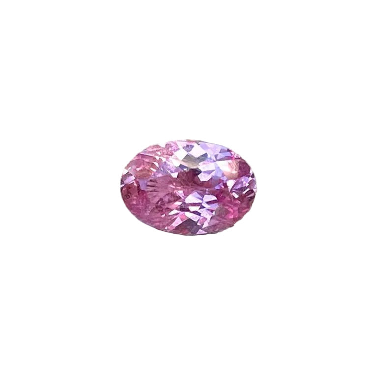 Natural Pink Sapphire – 1.25 Carat Oval Cut Untreated Ceylon Gemstone