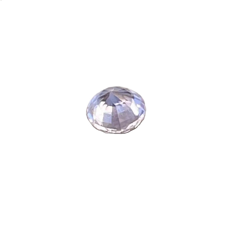 Earth-sourced Ceylon pink round sapphire loose stone for engagement rings