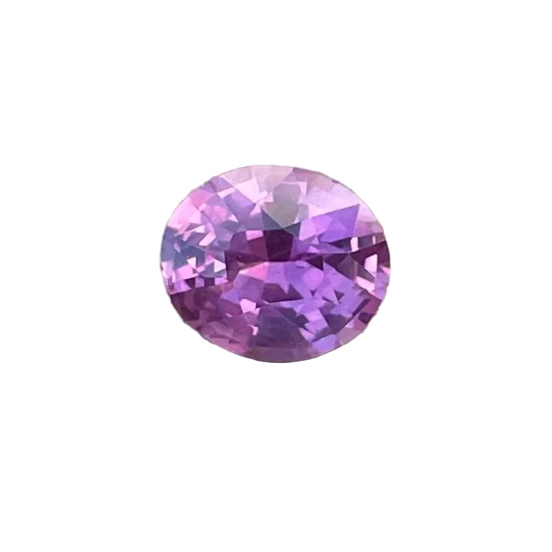 Natural pink sapphire 1.19 ct oval 6.95×5.92×3.97 mm, VS, unheated untreated Ceylon — Sapphire Pal