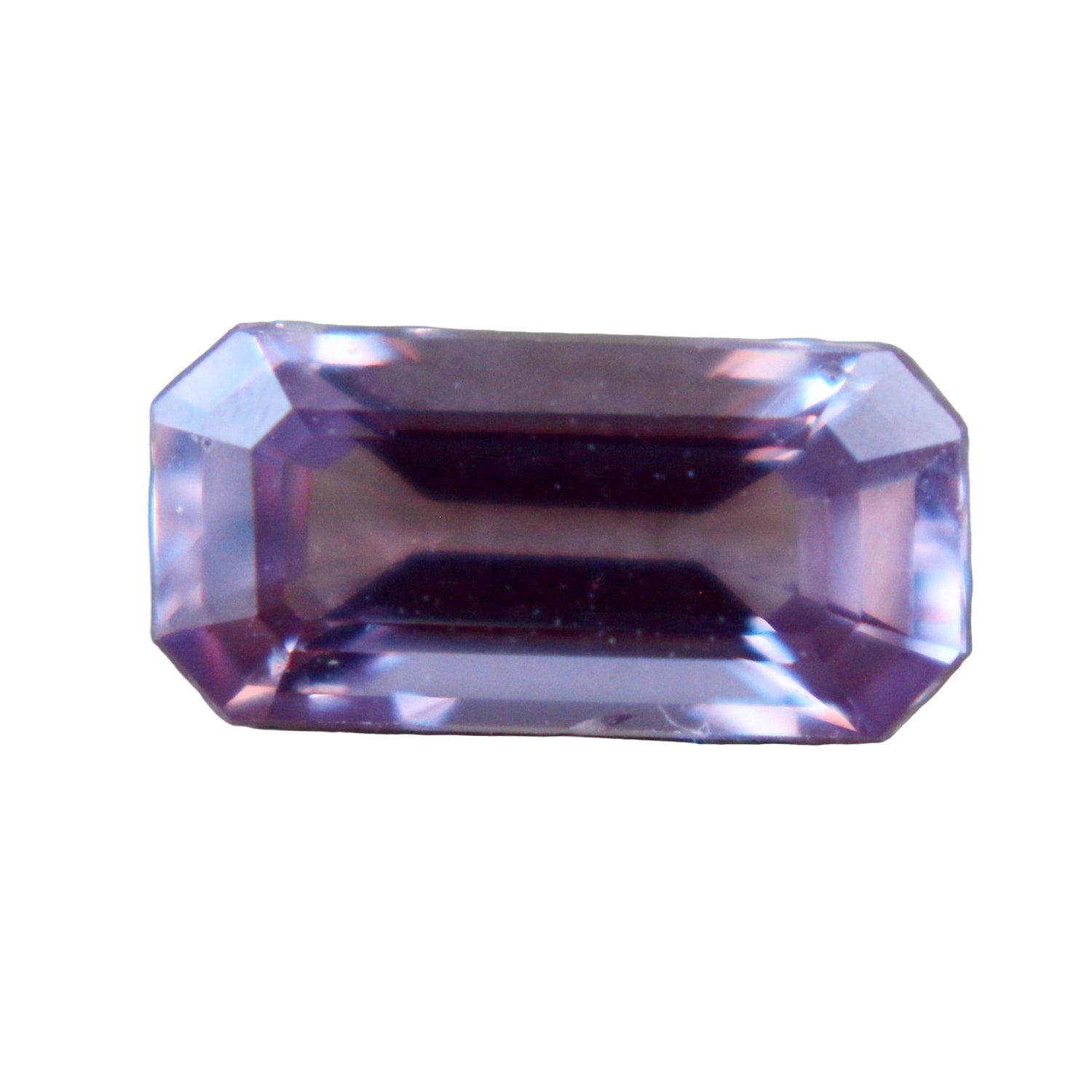 Natural pink sapphire 1.05 ct emerald cut, 8.30×4.10×3.20 mm, SI, unheated Ceylon — Sapphire Pal